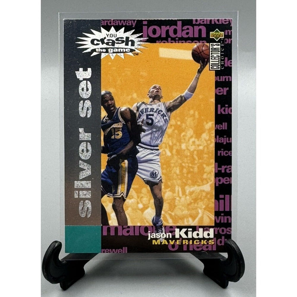 1995-96 Collector's Choice You Crash the Game Scoring Silver Exchange Jason Kidd
